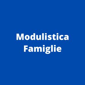 Modulistica Famiglie